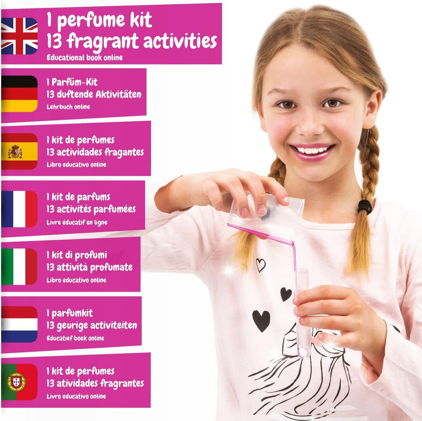 Superparfümlabor, Science4you - Superparfümlabor für Kinder +8 Jahre - Parfüm Selber Machen Set für Kinder: