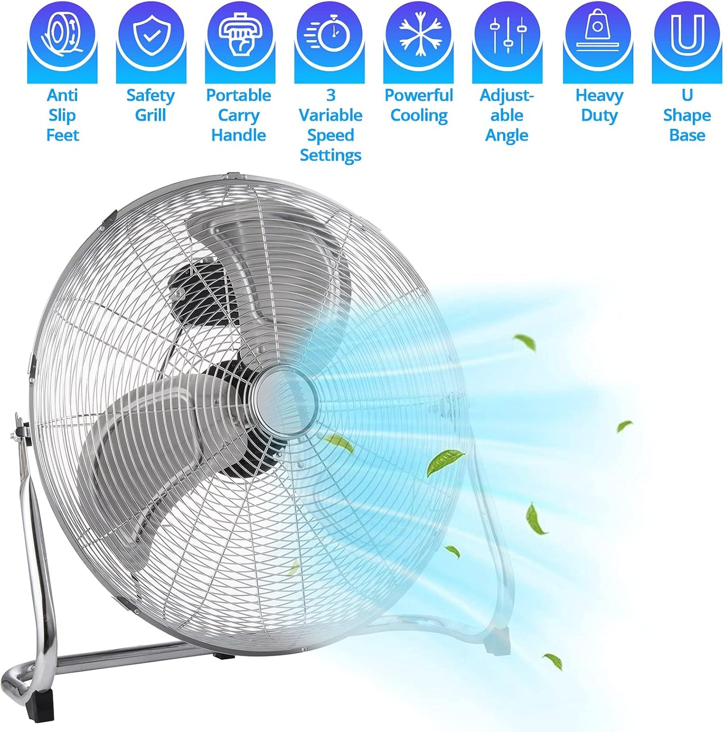 Tragbarer Bodenventilator