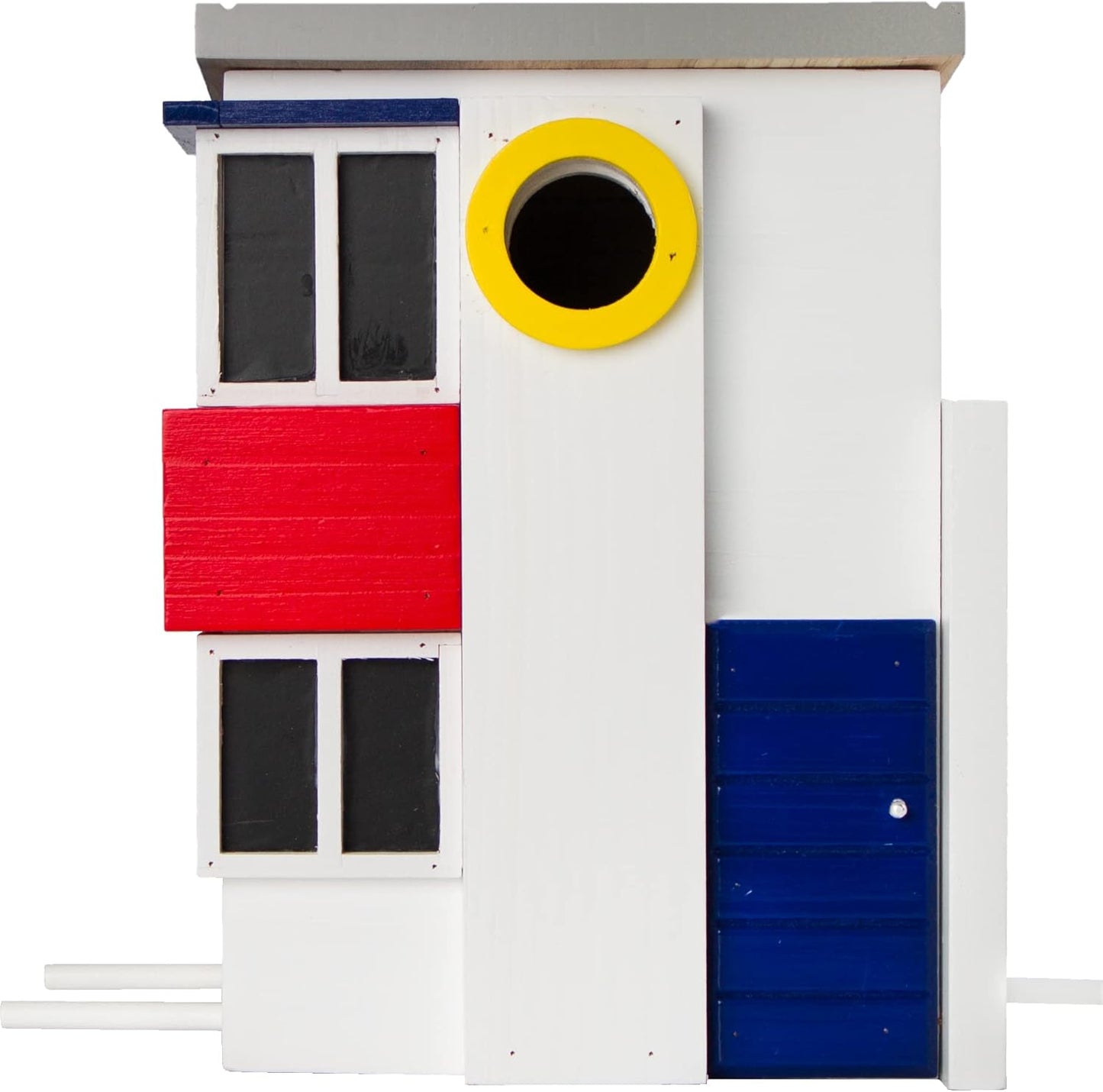 Vogelfutterhaus und Nistkasten