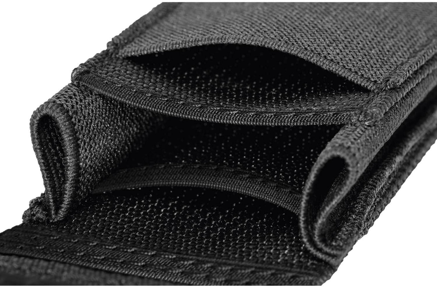 Gürteltasche für Sicherheitsmesser mit 5 Fächern und Clip, L