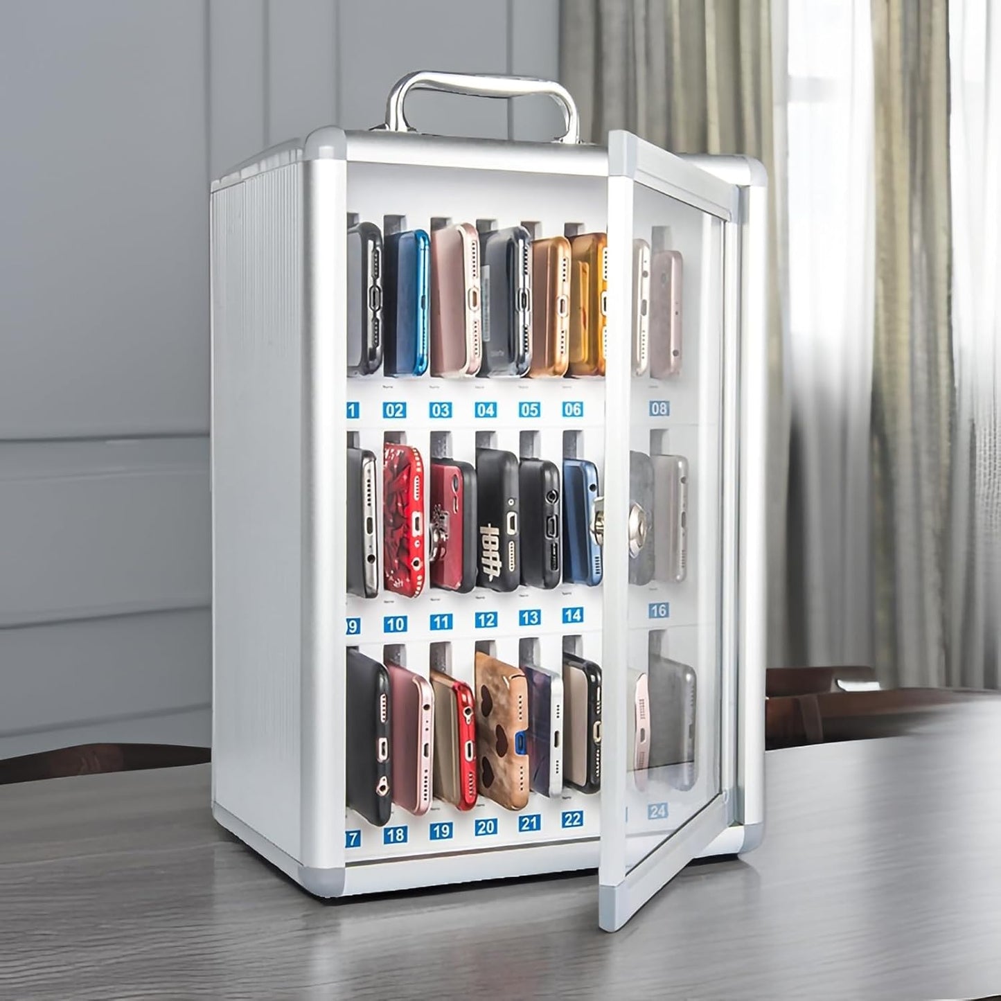 Handytresor für Wandmontage (24 Slots), 24 Slots