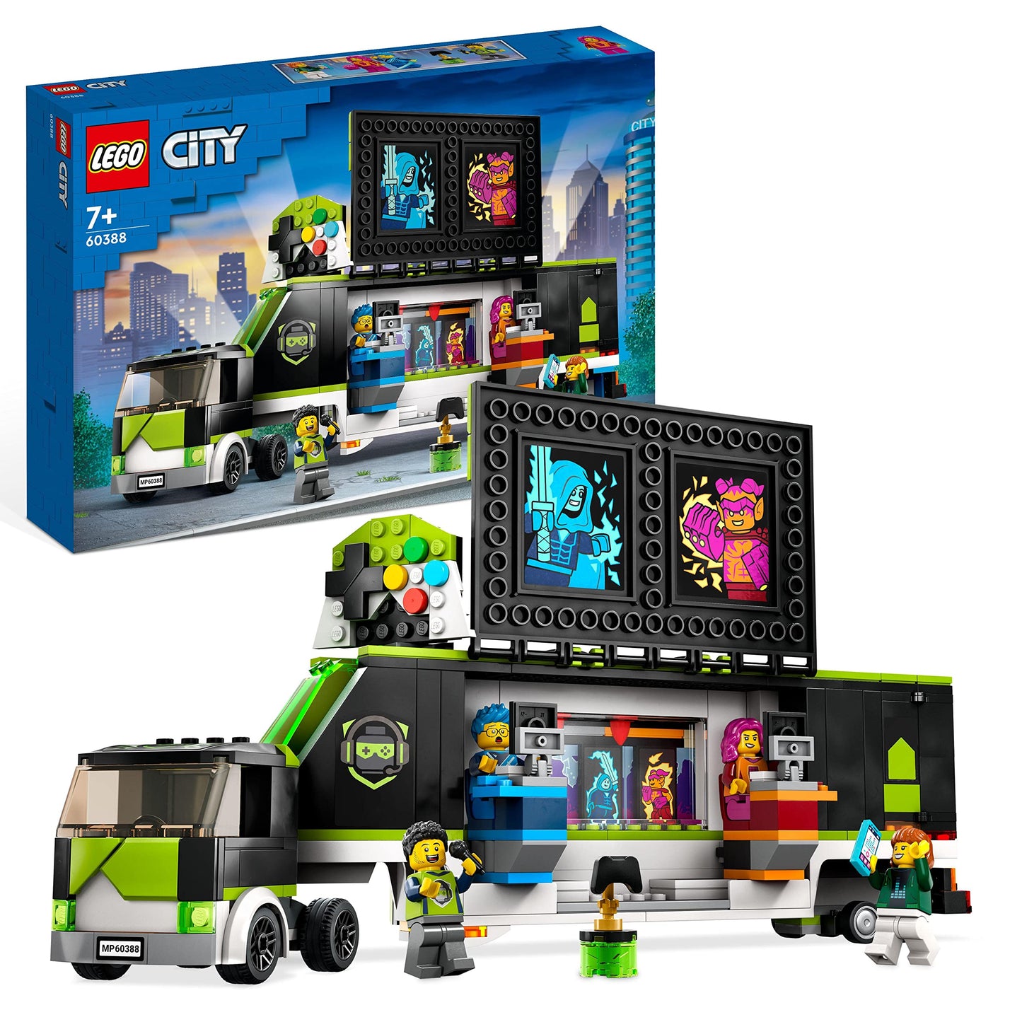 60388 City Gaming Turnier Truck, Konstruktionsspielzeug, Single