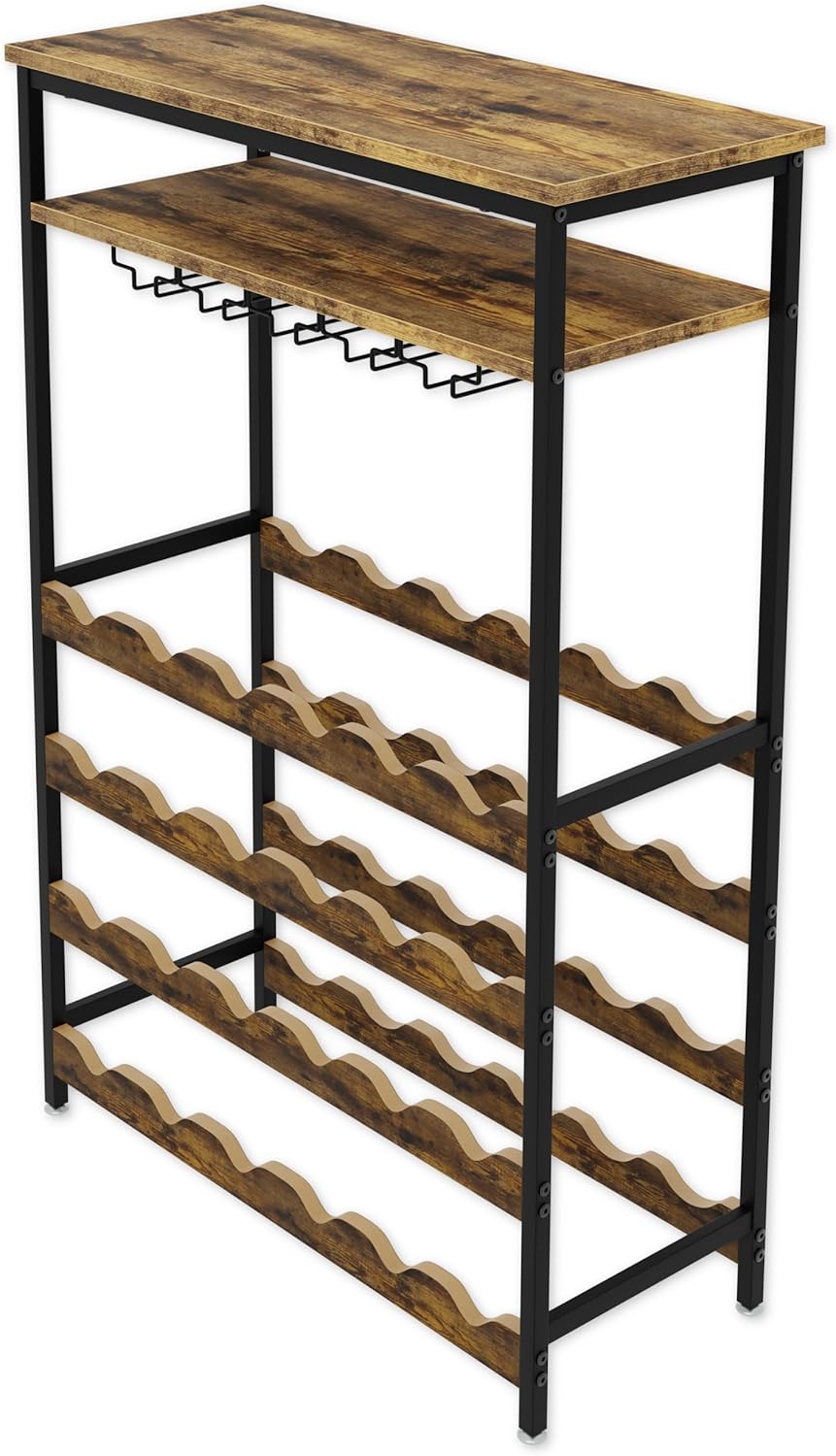 Weinregal mit Glashalter Loft 2-24, LOFT 2-24