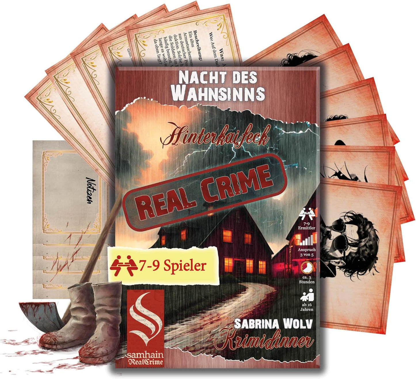 Nacht des Wahnsinns - Real Crime Dinner
