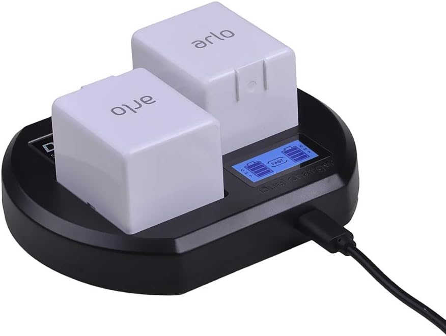 Dual Akku-Ladestation für Arlo Pro/Pro 2/Go, Rapid Battery charger