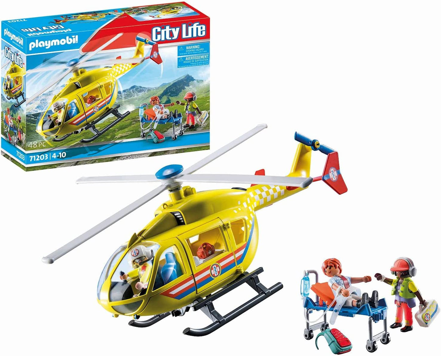 71203 City Life - Rettungshelikopter, Konstruktionsspielzeug