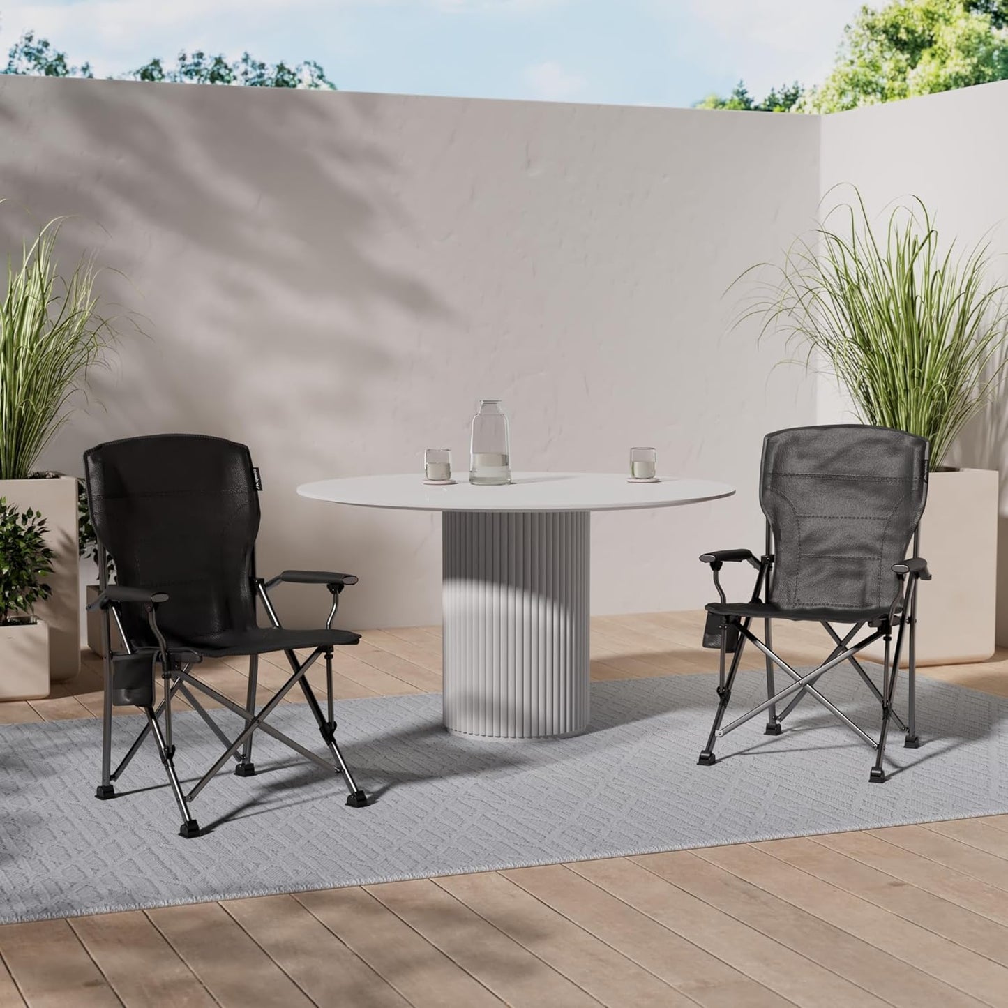 Faltbarer Campingstuhl, Deep Grey