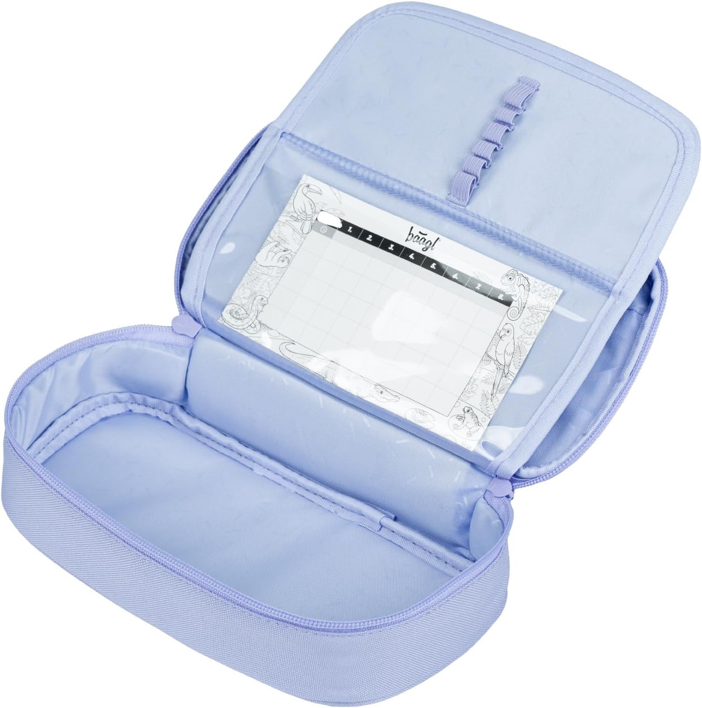 3-teiliges ergonomisches Schulranzen-Set, Lilac