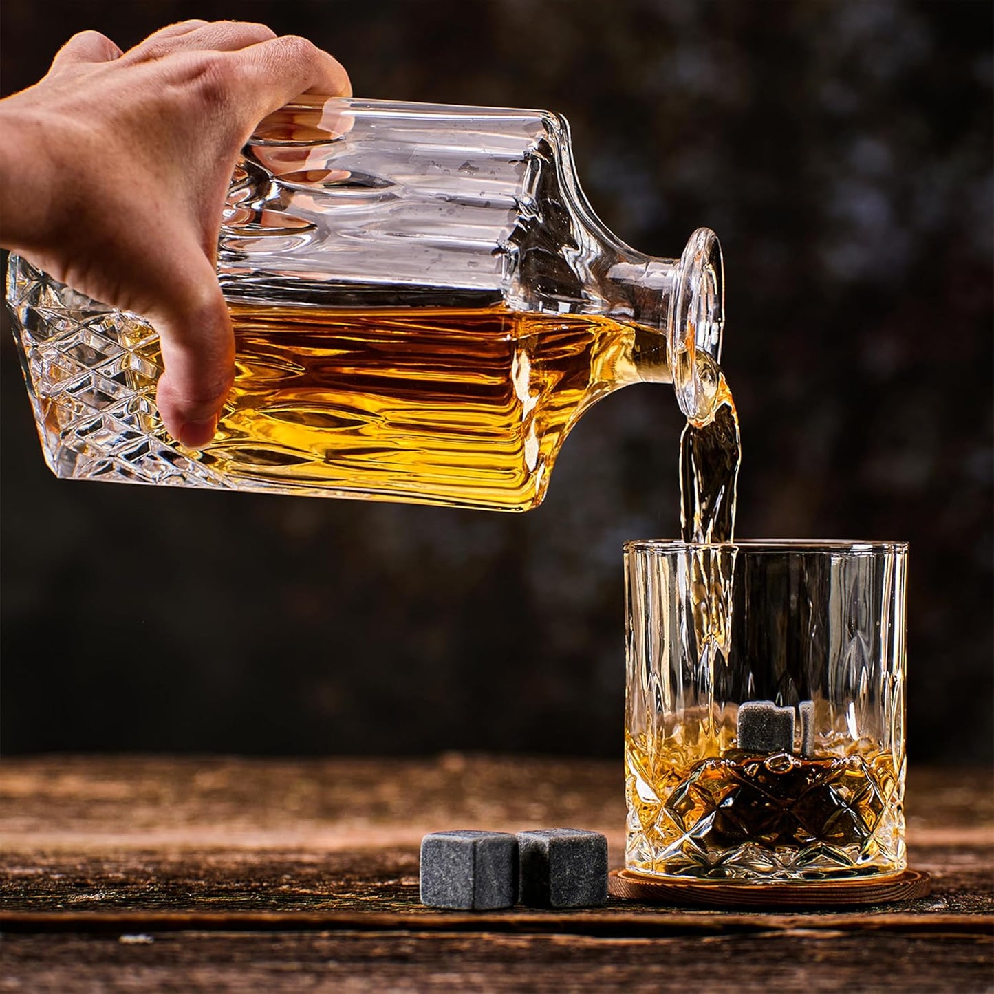 Whisky Gläser Set, The gentleman