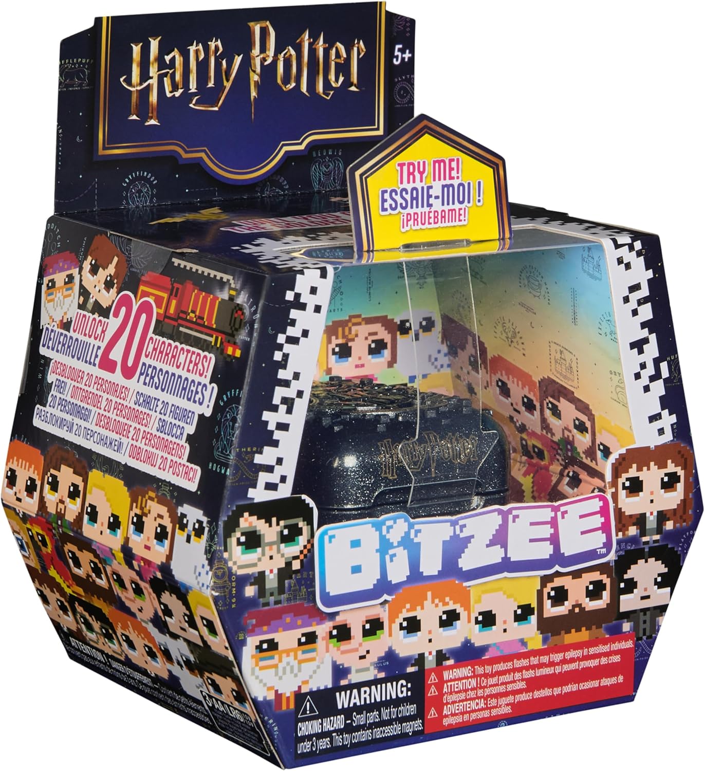Bitzee Interaktives Harry Potter Spielzeug mit 20 Charakteren, Harry Potter Bitzee