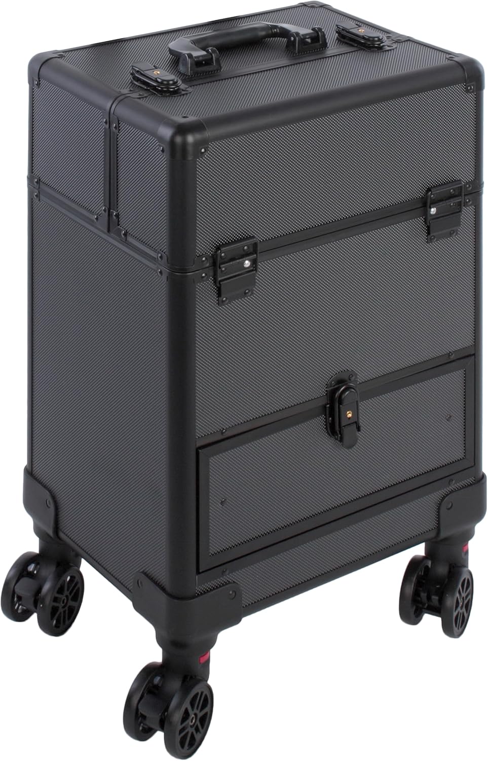 Make-up Rollkoffer, Schwarz V4