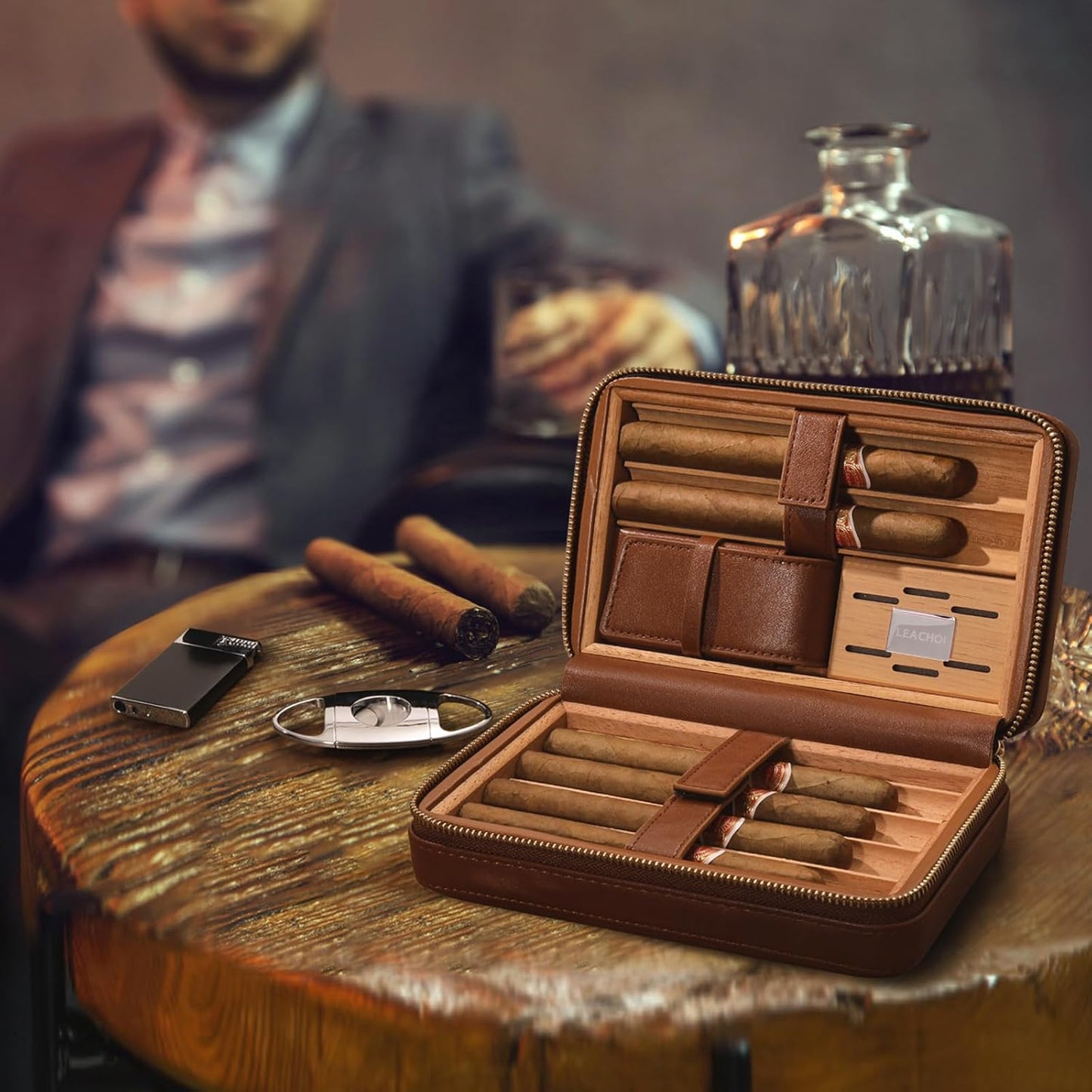 Reisehumidor, Braun