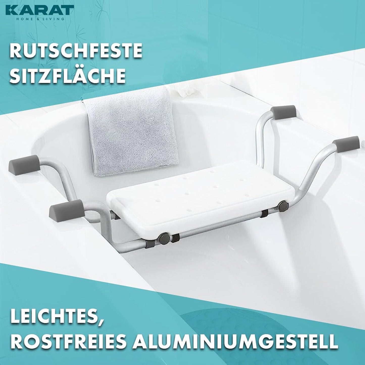 Badewannensitz Levi, verstellbar 78-86 cm