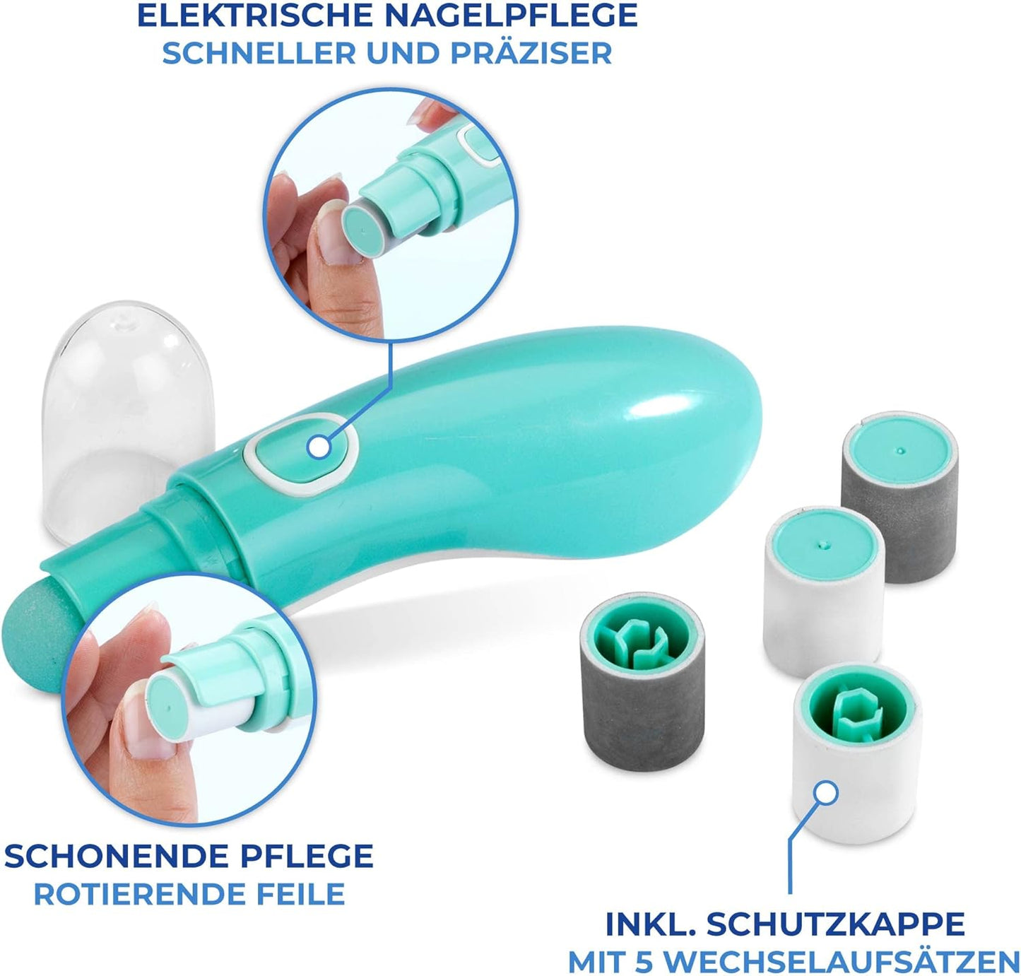 Elektro-Nagelpflegeset