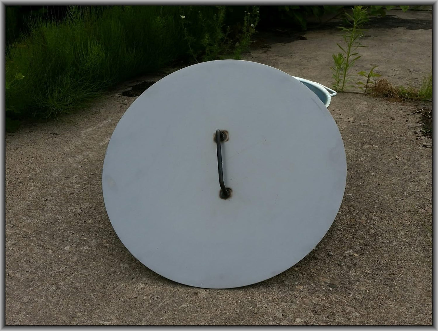 Feuerschalen-Deckel, 55 cm, Legierter Stahl Ø55cm Stahl