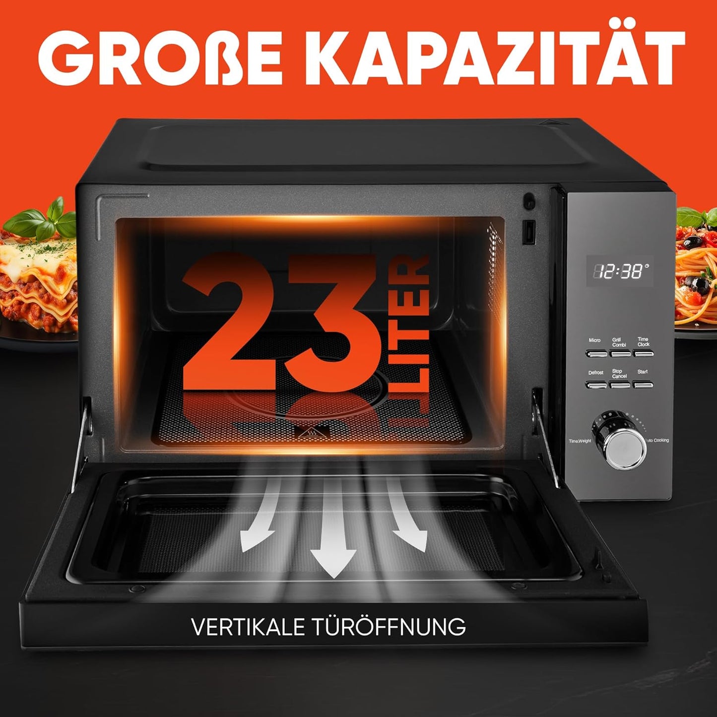Mikrowelle PC-MWG 1204