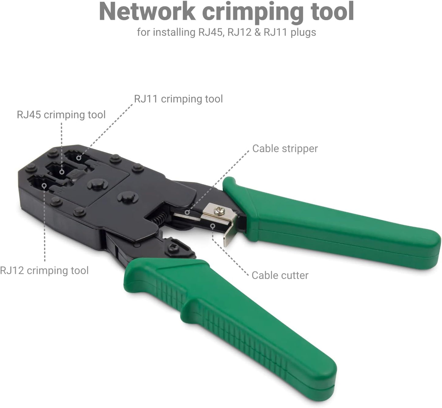 10-teiliges Netzwerk Werkzeug-Set, 10-teiliges Werkzeugset