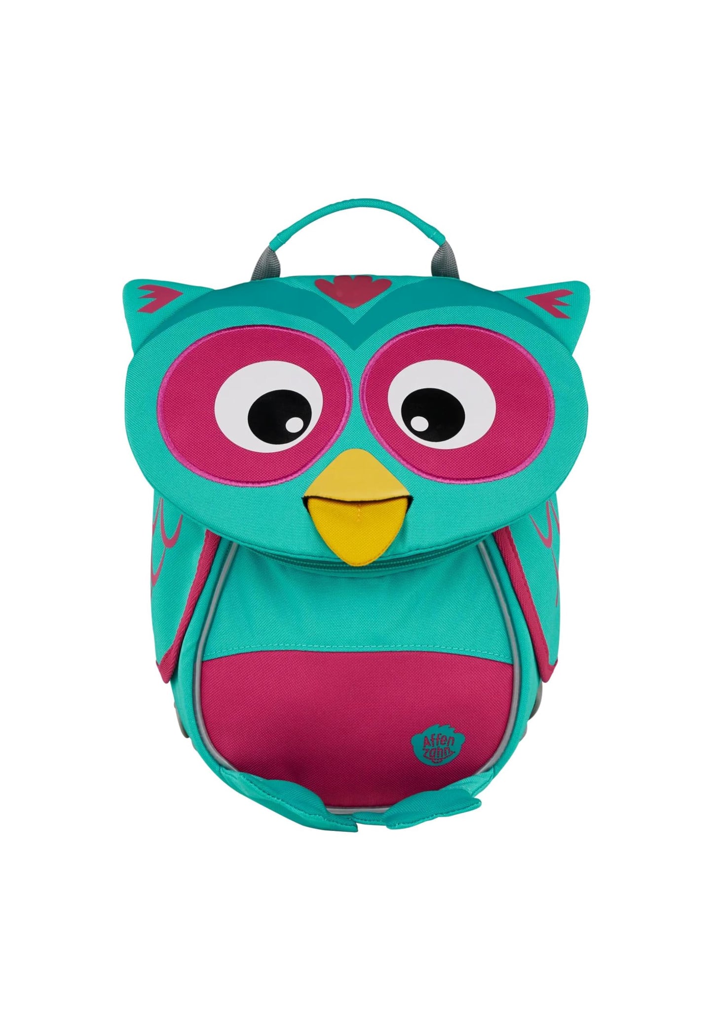 Kindergartenrucksack Kleiner Freund, Einheitsgrösse Eule - Türkis