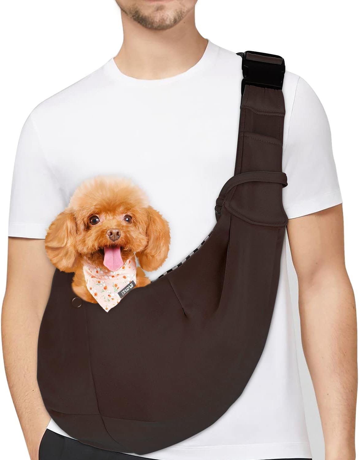 Tragetuch für Hunde, Braun