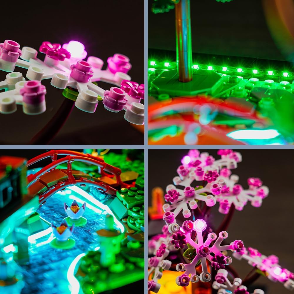 LED Licht Set für LEGO Garten der Stille (10315) inkl. Fernbedienung, LED Licht Set für LEGO Garten der Stille (10315) inkl. Fernbedienung