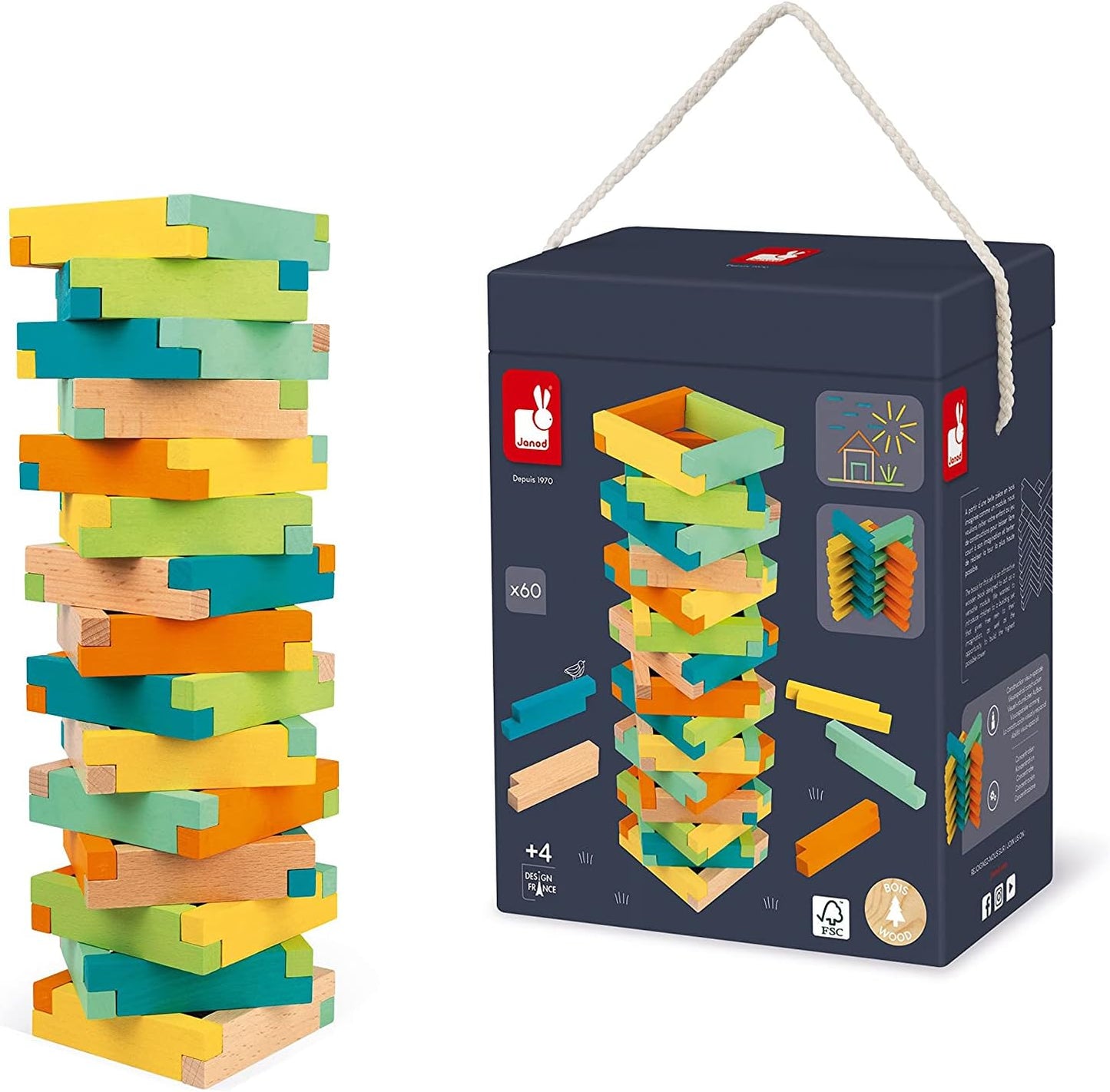Konstruktionsset, 60 Teile