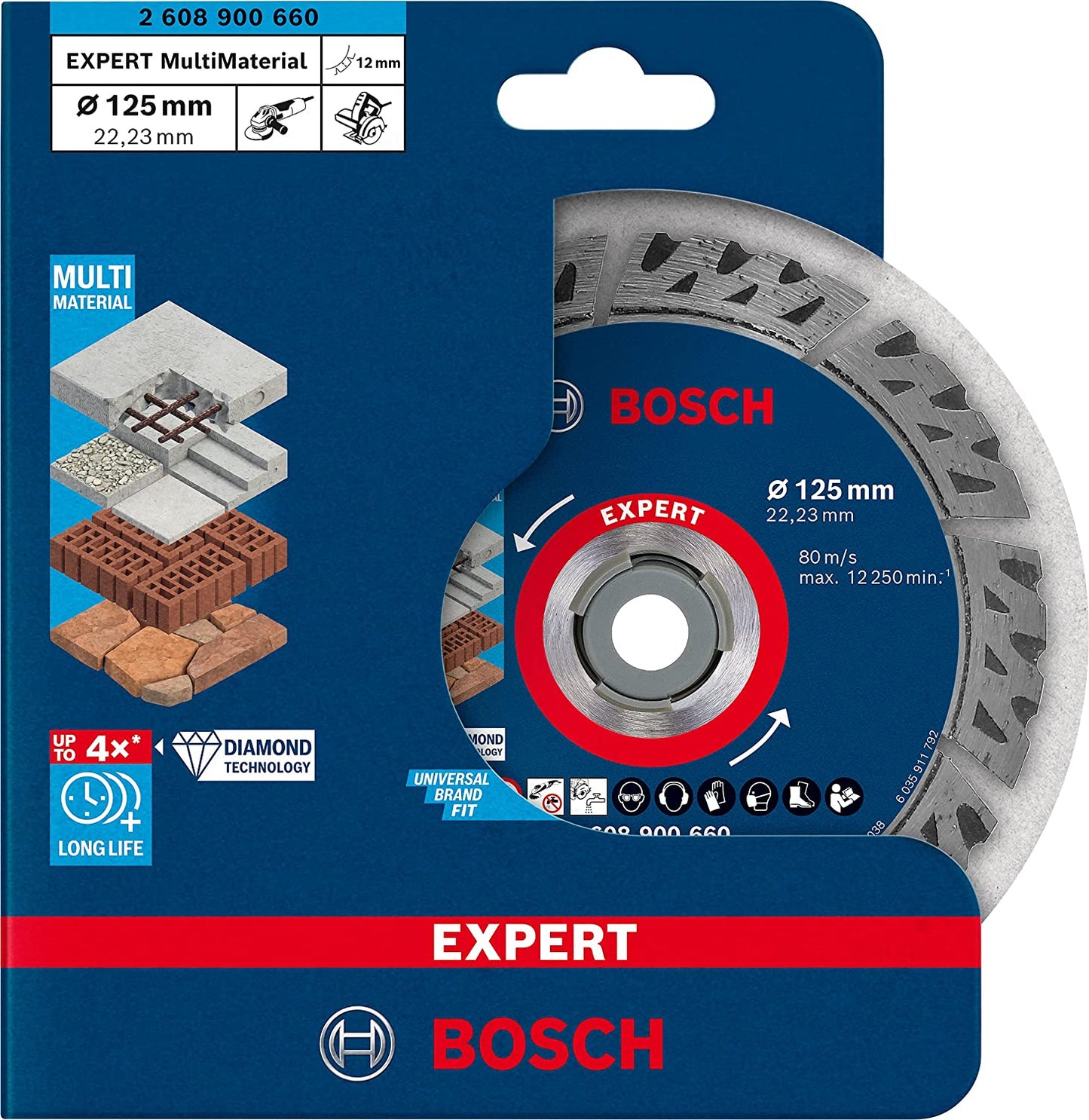 Diamanttrennscheibe Expert MultiMaterial, Ø 125mm, Ø 125 mm M 14