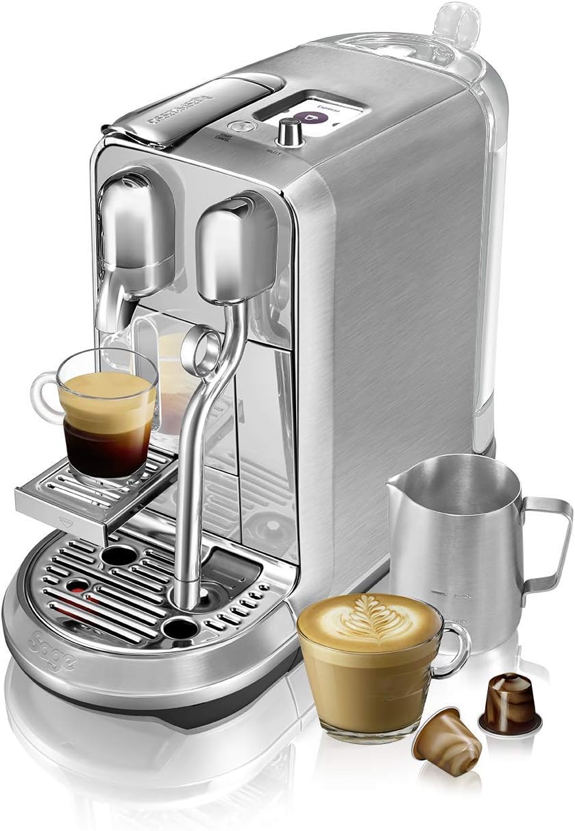 Kaffeekapselmaschine Creatista Plus SNE800BSS, Brushed Stainless Steel