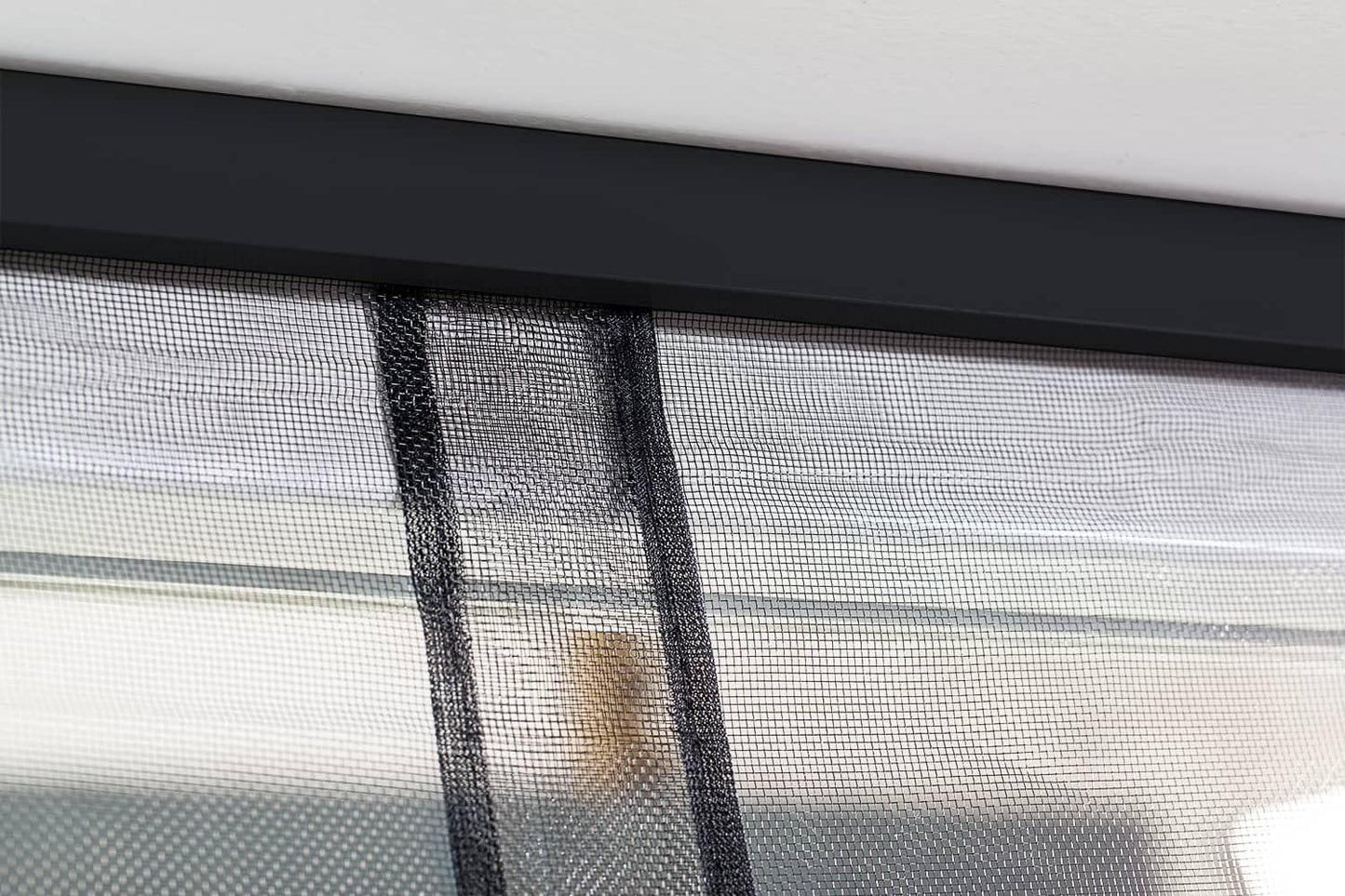 Klemm-Lamellenvorhang Comfort, zuschneidbar, 100x220 cm, 100 x 220 cm (Selbstbausatz) Anthrazit