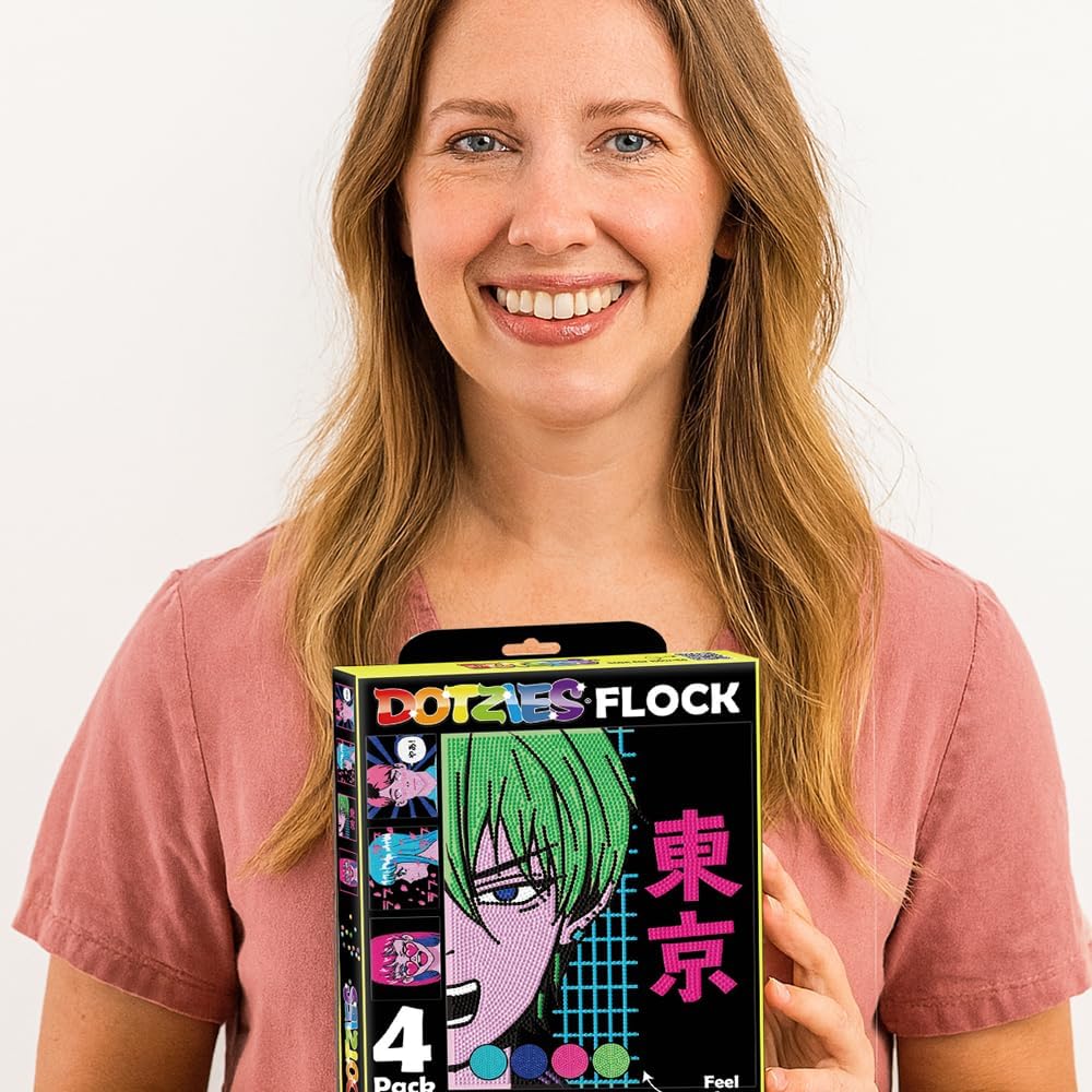 Diamond Dotting Kit Flock-Anime
