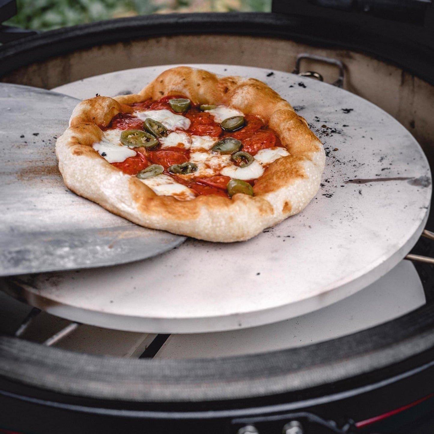 Pizzastein Classic für Kamado Grills, Pizzastein Classic