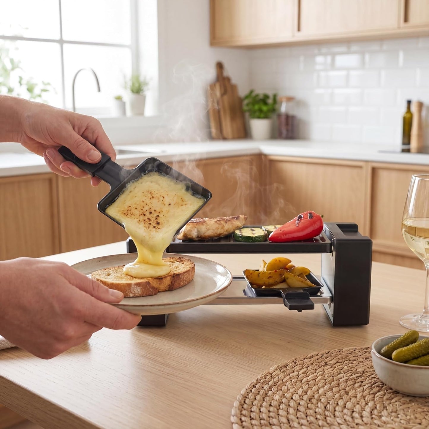 RA-2751 Raclette-Mini-Grill für 2 Personen
