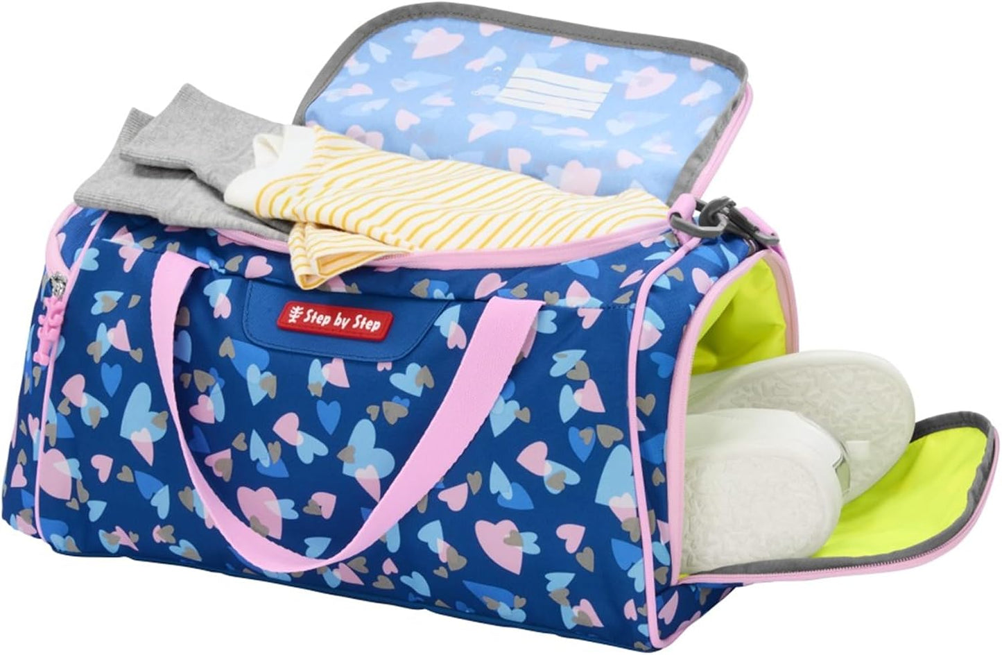 Sporttasche Seashell Pearl, Seashell Pearl - Blau-rosa