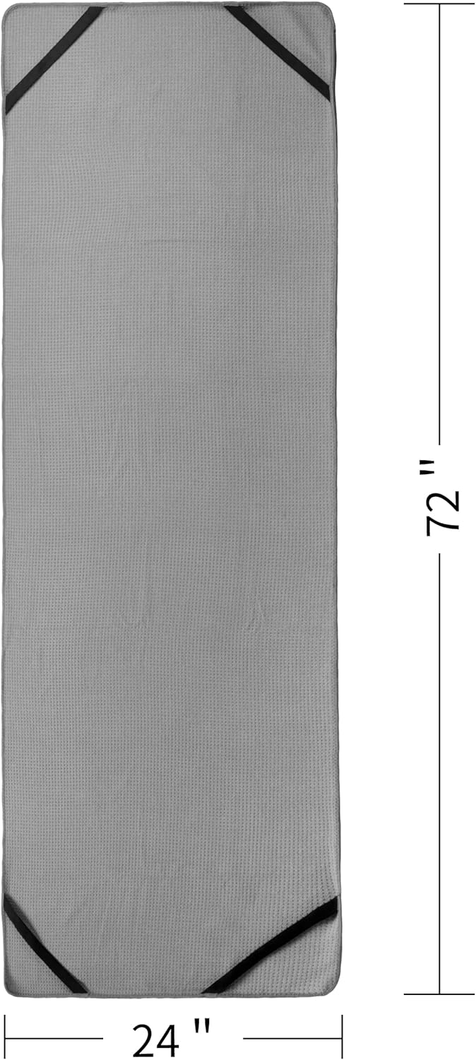 Yoga Handtuch, Grau