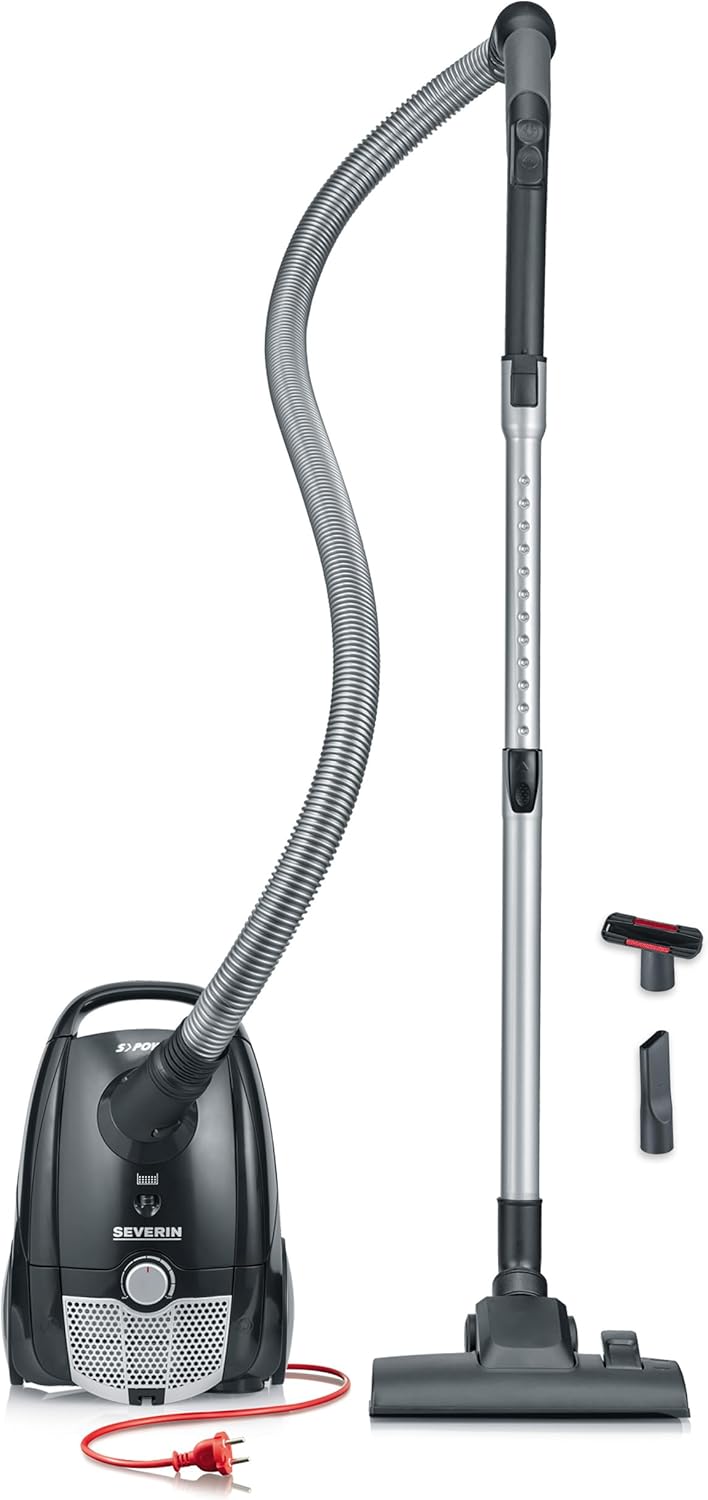 Leiser Bodenstaubsauger BC 7030 mit Beutel, 800 W, 2 L