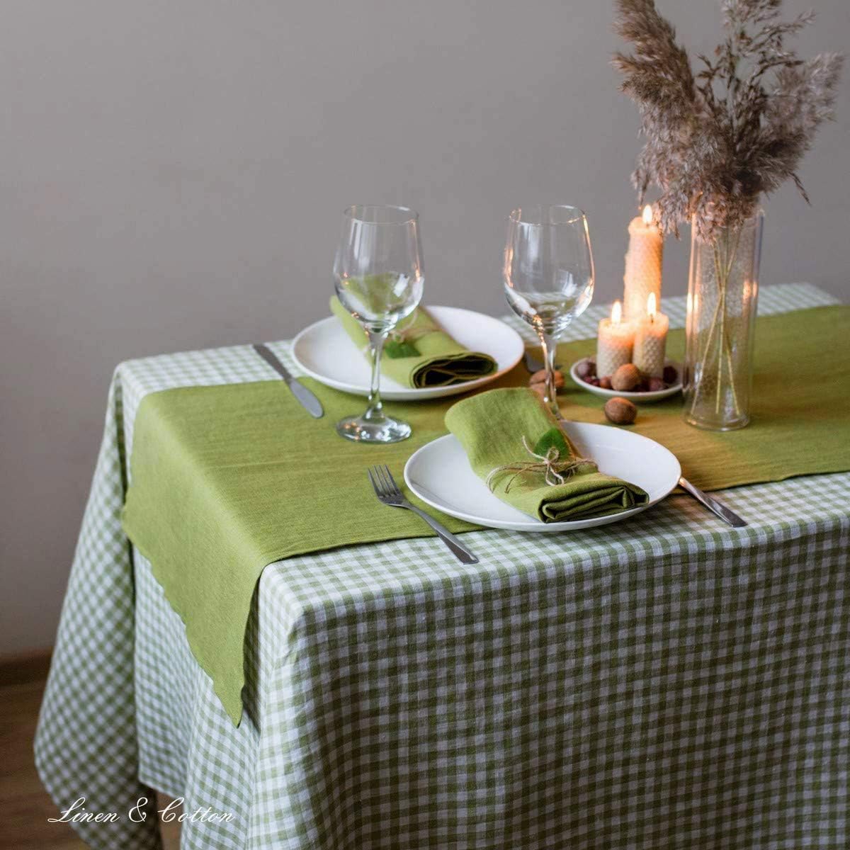 Tischläufer Hygge, Grün 40 x 150cm