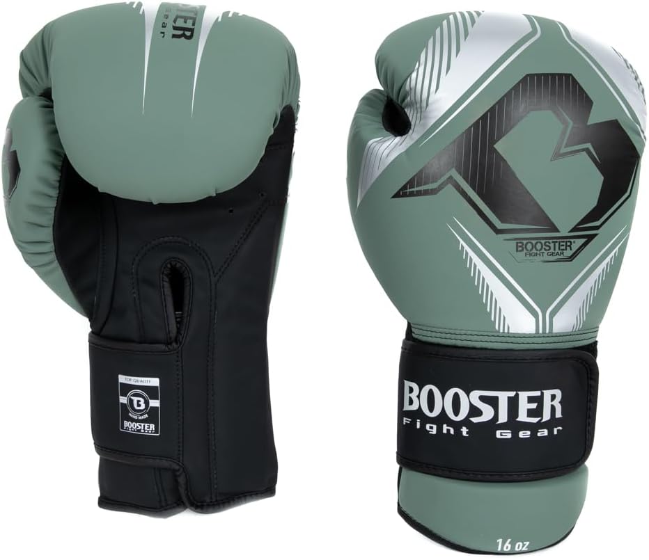 Boxhandschuhe Bangkok Series, Grün / Silber 14 oz