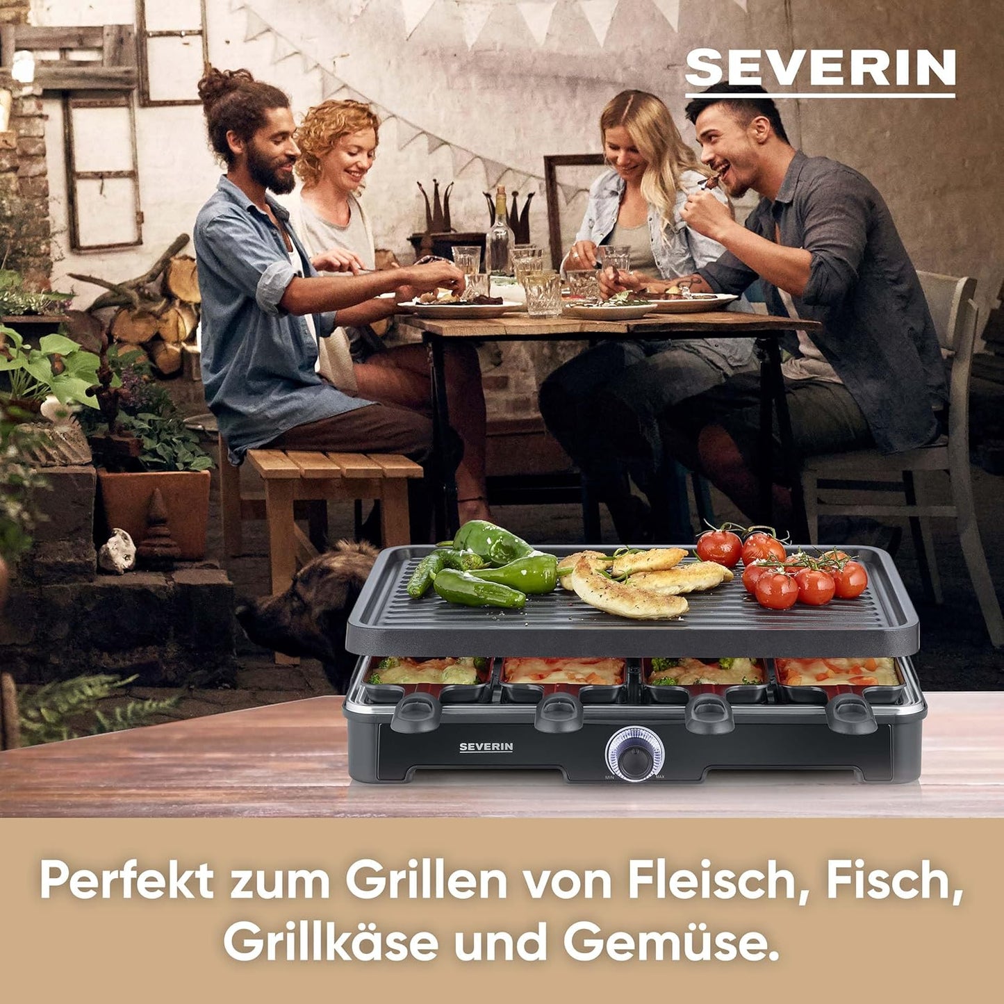 Raclette Grill RG 9670, NEU: Design Raclette