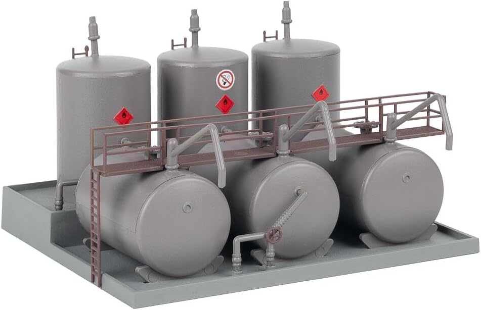 Tanklager Modell - Spur H0