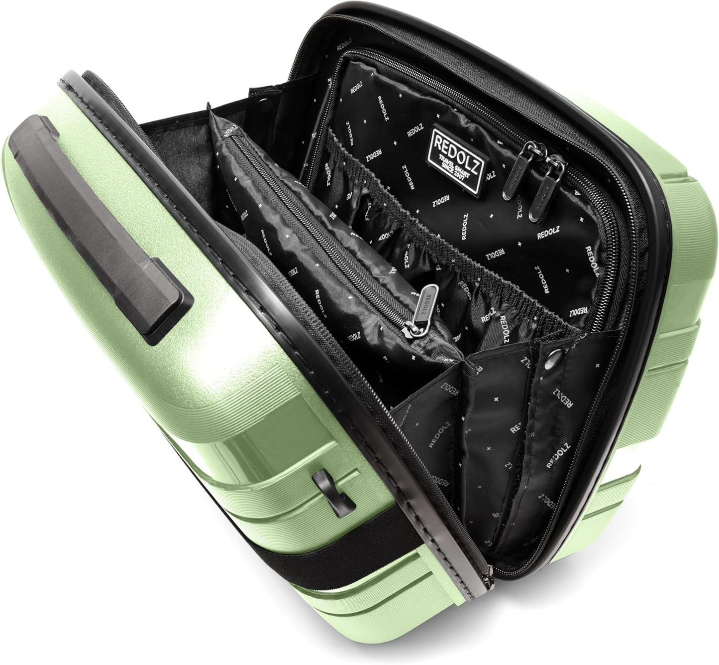Essentials 10 Beautycase 34 cm, Green-metallic Beauty Case (34 cm)