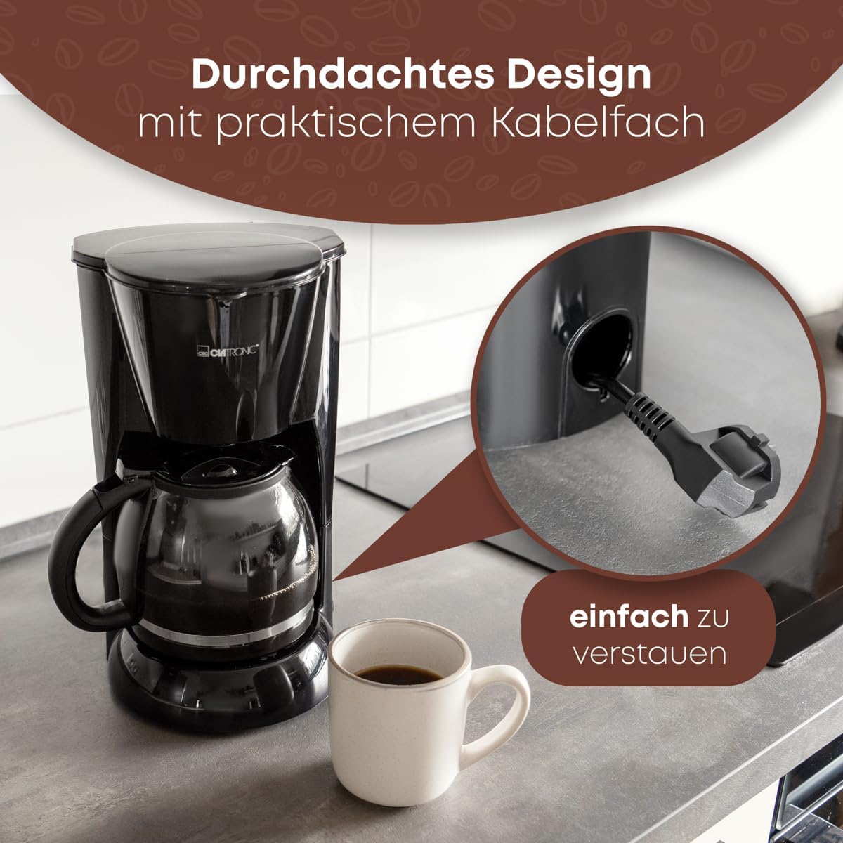 Kaffeemaschine KA 3473, Schwarz