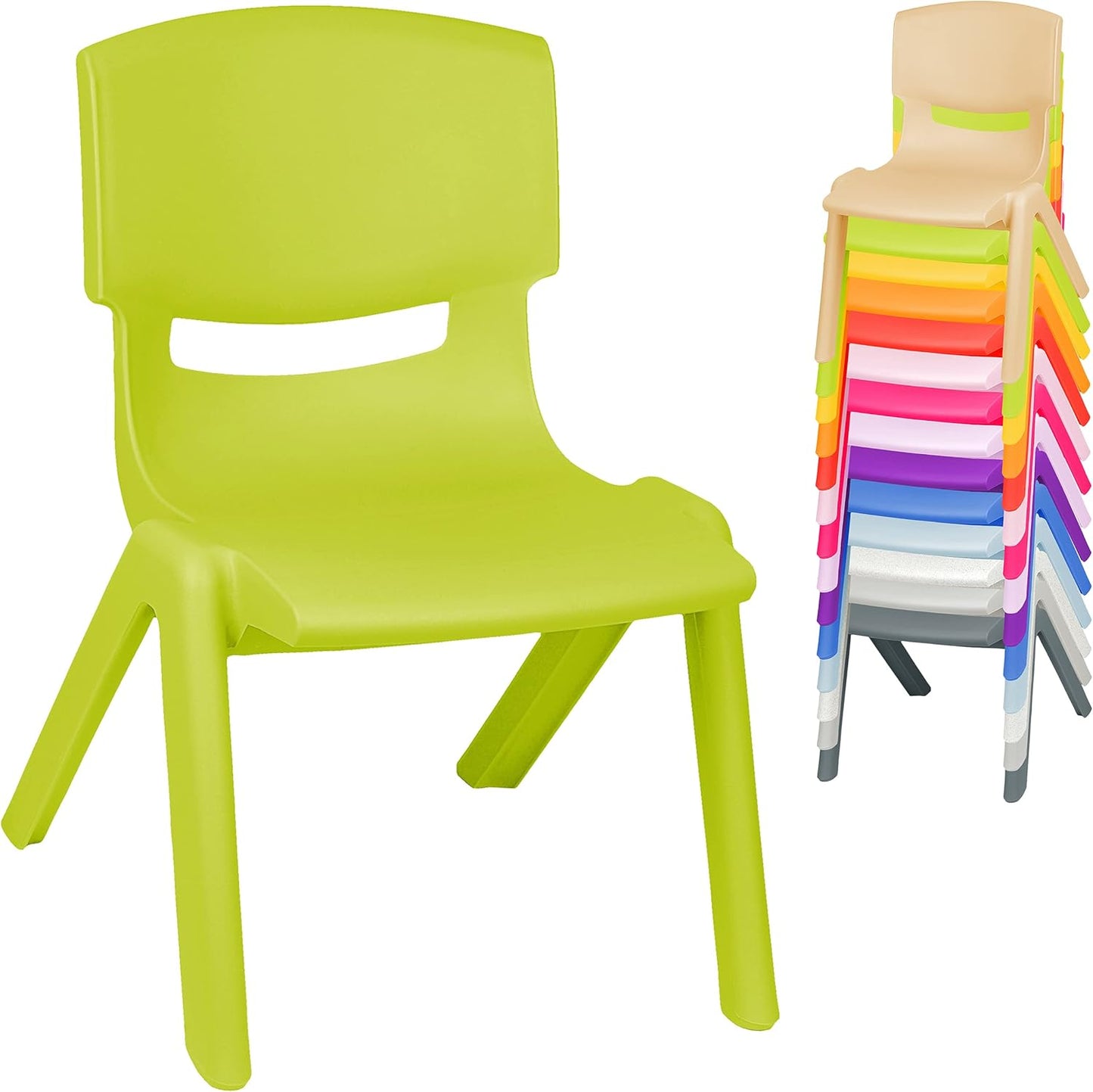 Kinderstuhl, 1 Stück - ohne NAMEN Stuhl __ Farbe: Lila