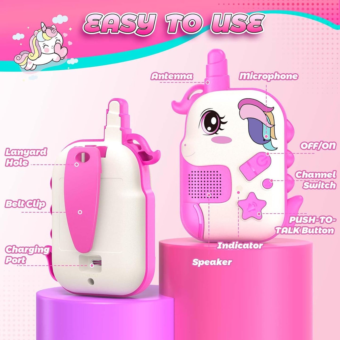 Walkie-Talkie-Set für Kinder