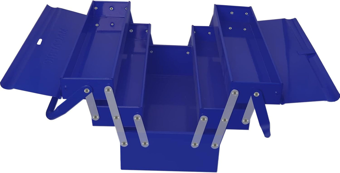 Werkzeugkoffer mit Zahlenschloss, 16.5'' x 8.5'' x 8''BLUE