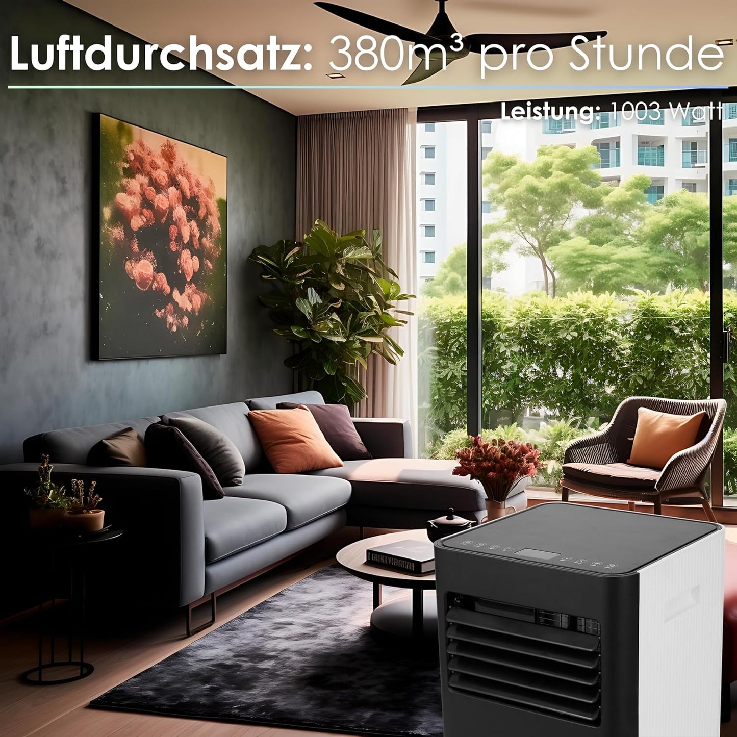 Mobile Klimaanlage 3in1 mit WIFI und Timer