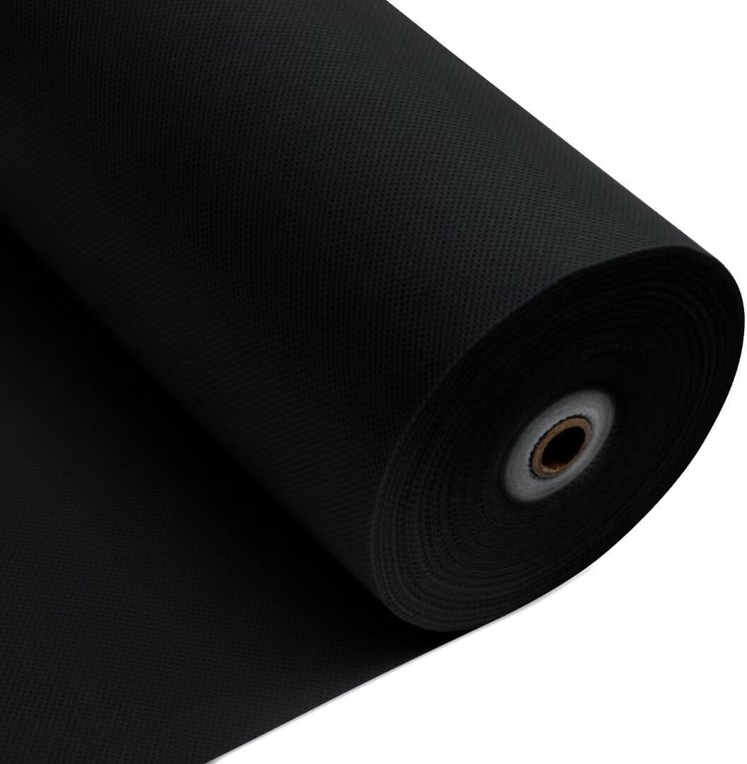 Einweg-Tischdeckenrolle, 25 m, Schwarz 118 x 2500 cm (Rechteckig)