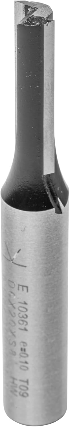 Nutfräser HM-bestückt, D=6 / NL=19 / GL=55 / Z=2