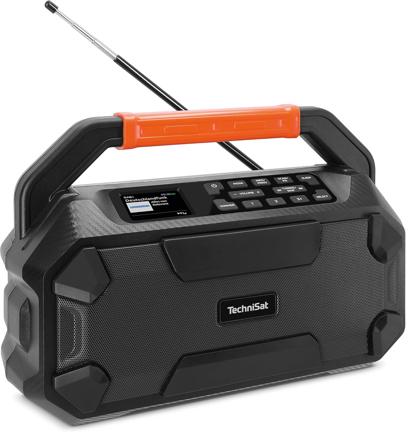 231 OD Baustellenradio mit Bluetooth, Integrierter Akku