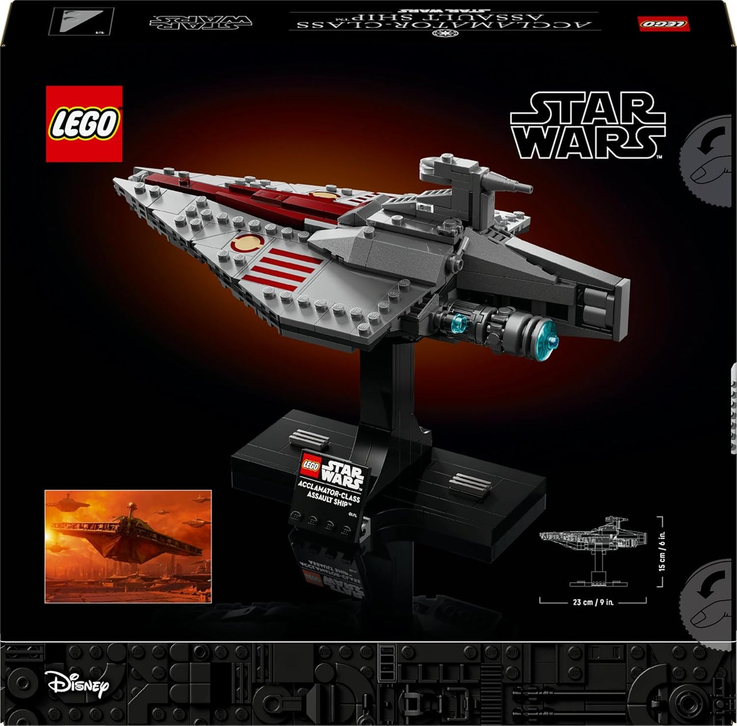 75404 Assault Ship der Acclamator-Klasse