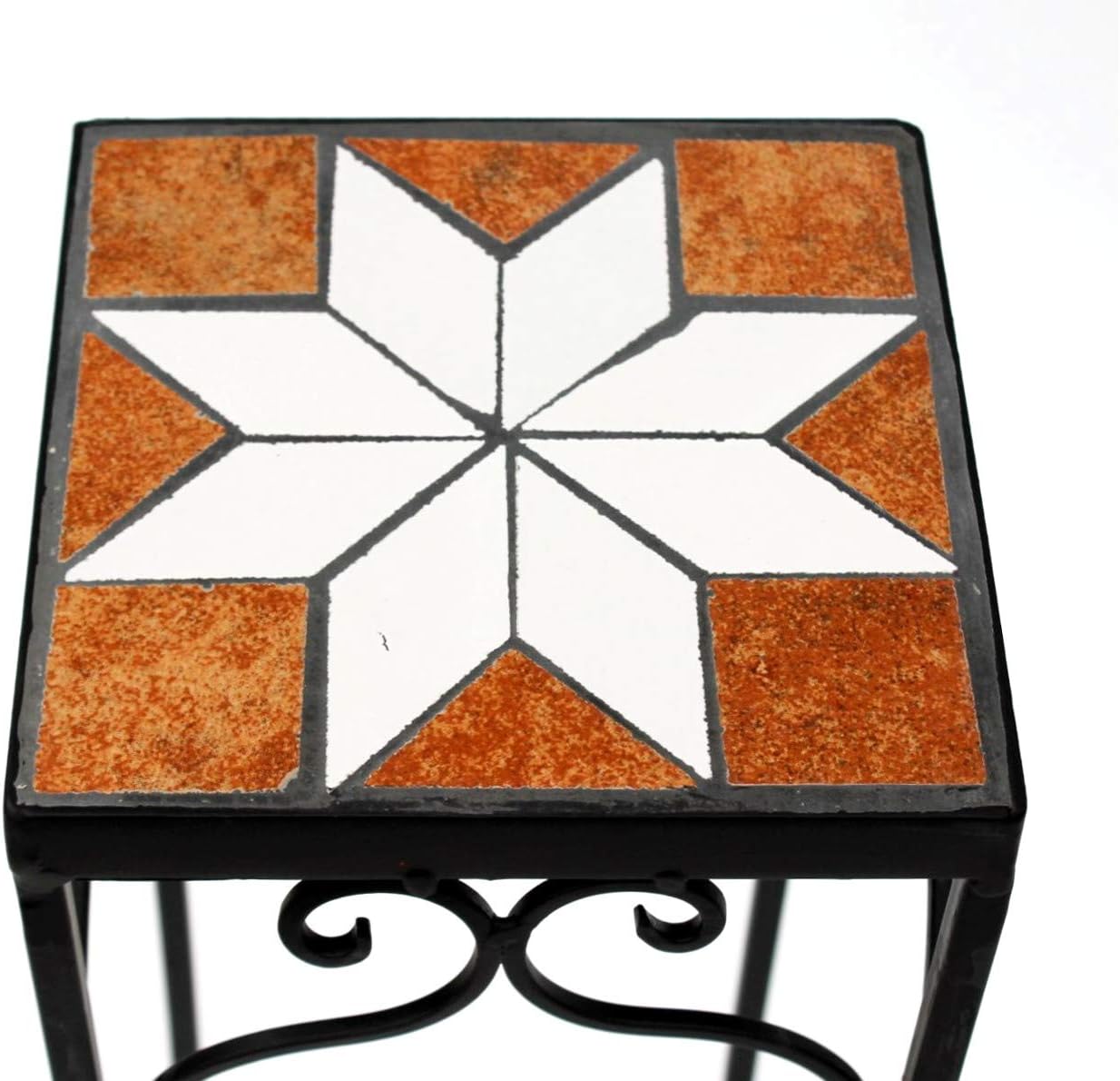 2er-Set Blumenhocker Mosaik 12012