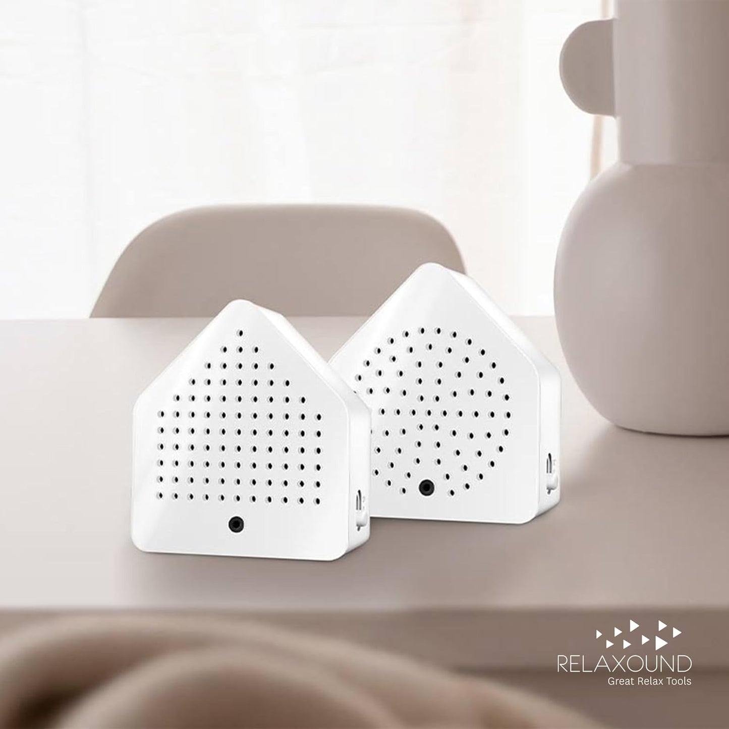 Zirpybox Soundbox (ZB), Weiß B: 70mm H:77mm T:40mm
